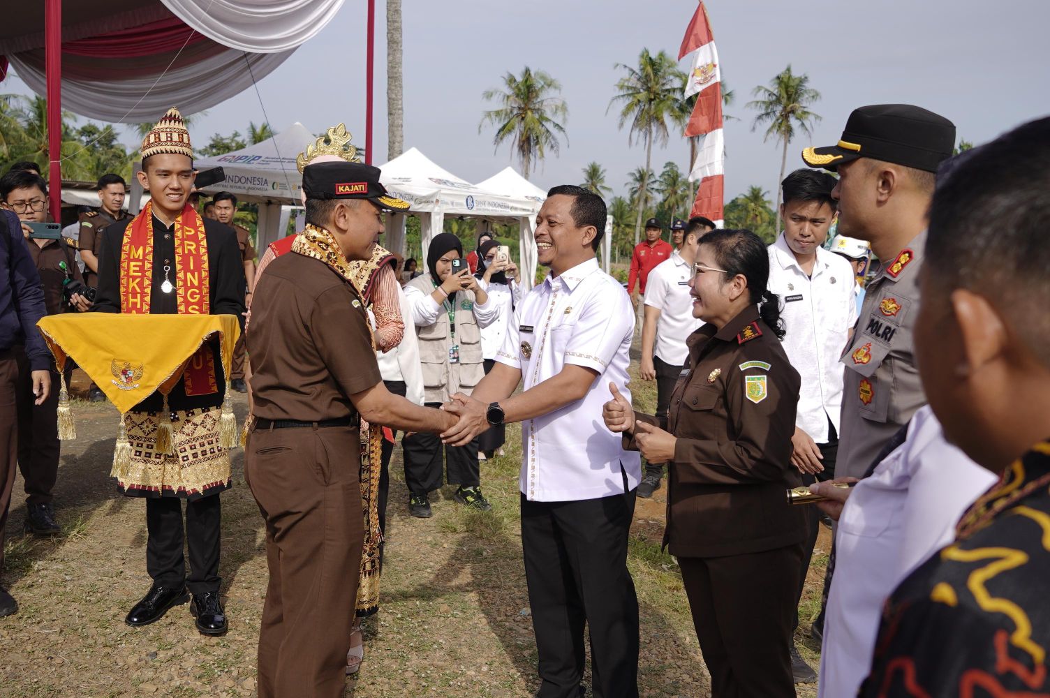 Bupati Pringsewu Apresiasi Kejati Lampung Dalam Kolaborasi Penanaman Jagung Melalui Program PMA