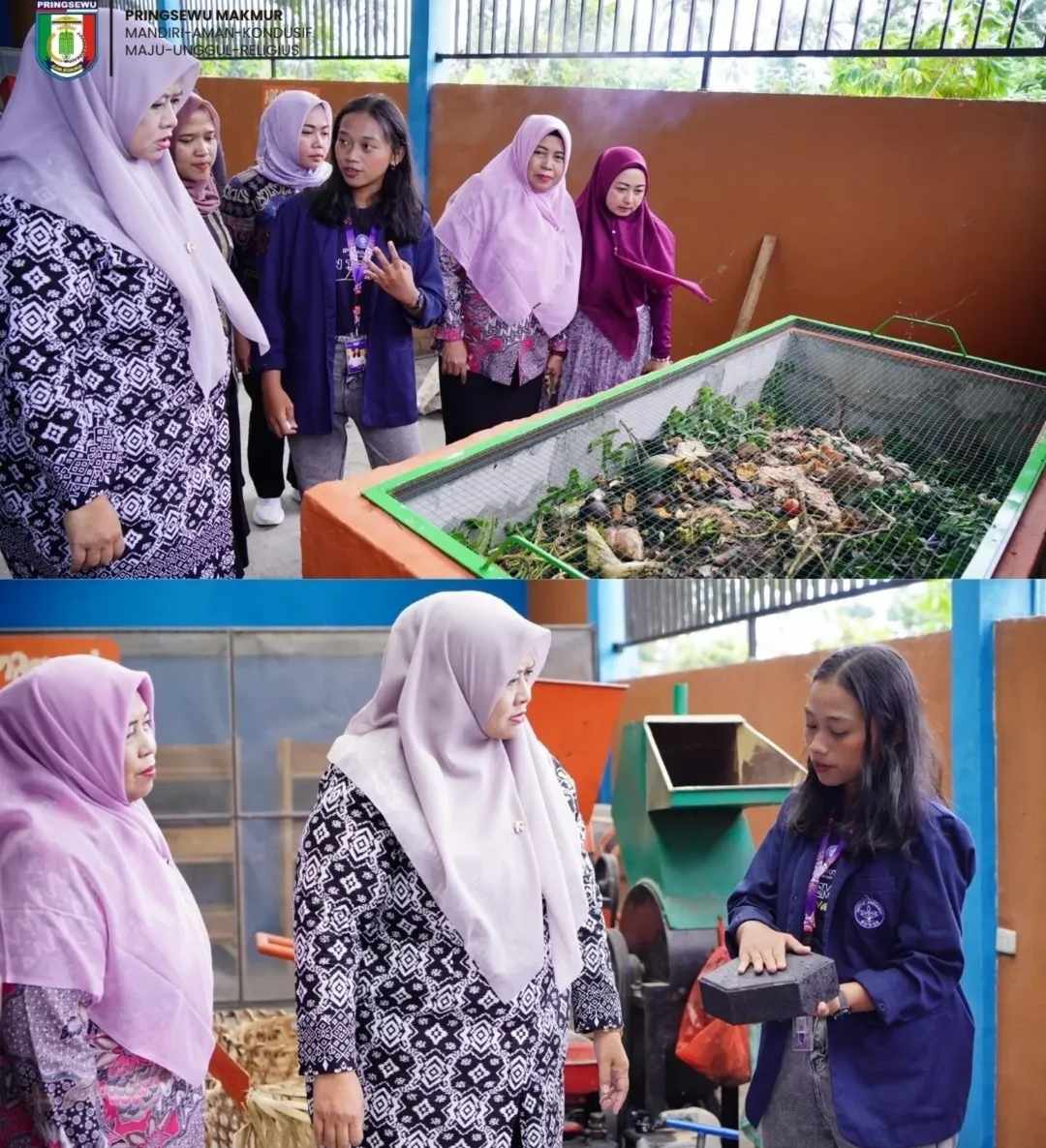 Wabup Pringsewu Harapkan TPS3R Berperan Jamin Penyediaan TPAS