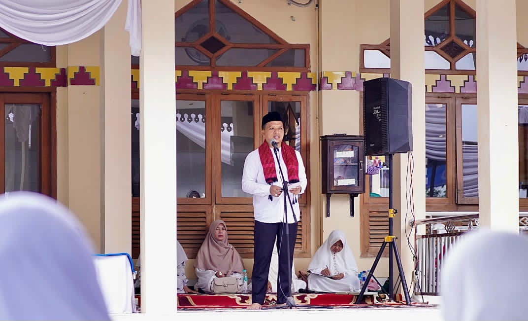Bupati Pringsewu Hadiri Dzikir Kemuslimahan Songsong Ramadan 