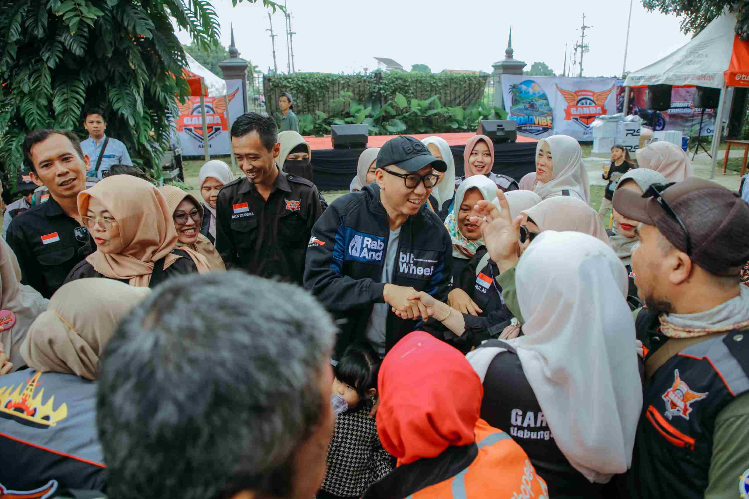 Nongkrong Bareng Komunitas Motor, Gubernur Mirza Paparkan Program Pembangunan Lampung