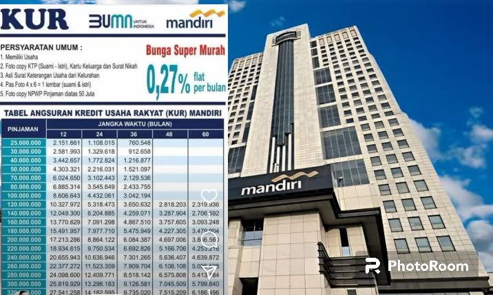 Tak Perlu Agunan, Kini Pinjam Modal Usaha ke KUR Mandiri Saja, Pinjaman Usaha Hingga Rp100 Juta