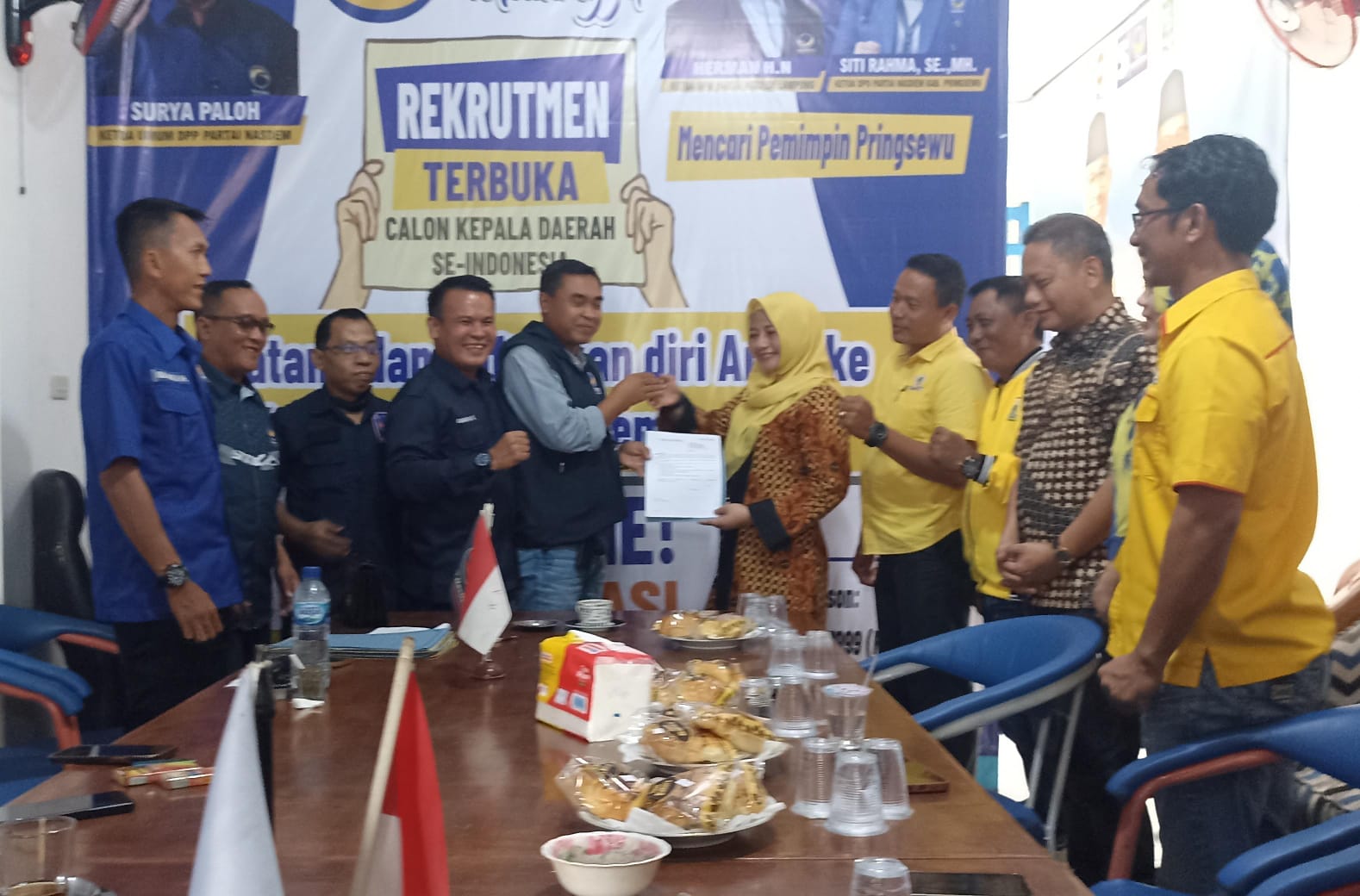 Ririn Kuswantari Pastikan Partai Golkar Pringsewu Tetap Solid Dukung Dirinya Sebagai Bacalonkada