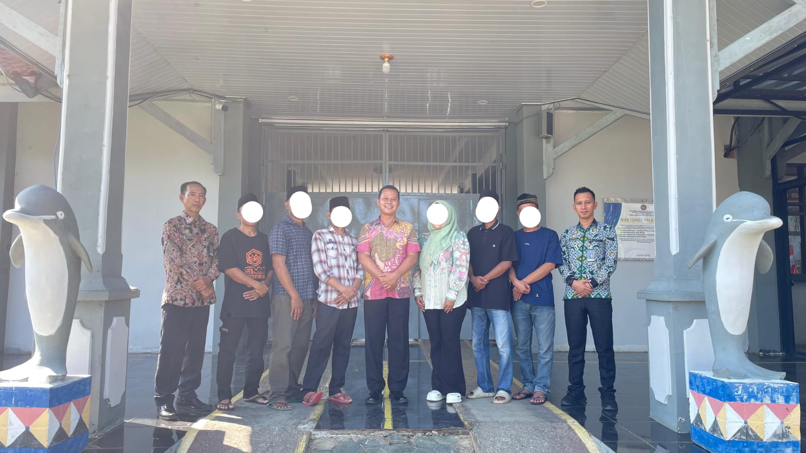 Dapat Amnesti dari Presiden, 9 Narapidana Lapas Kota Agung Akhirnya Hirup Udara Bebas