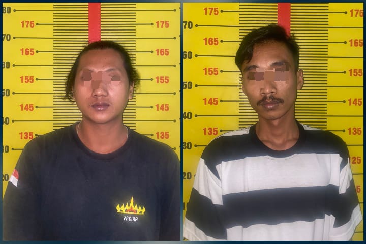 Polisi Tangkap Dua Kurir Sabu di Jalan Podomoro Pringsewu