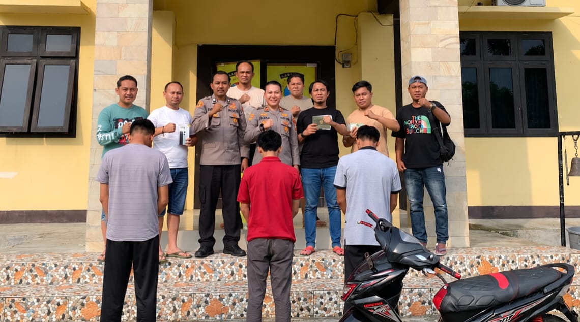 Polsek Wonosobo Ungkap Penadahan Motor Curian, Tiga Orang Diamankan