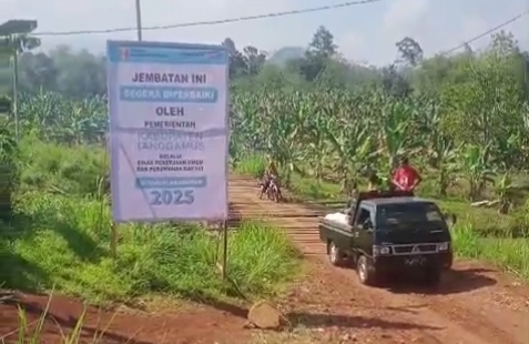 Bupati Tanggamus Tahun Ini Akan Realisasikan Pembangunan Jembatan Penghubung Petai Kayu-Ulusemong