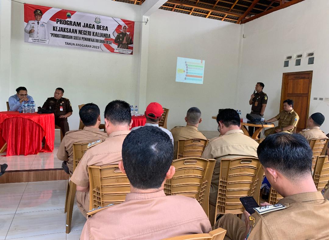 Program Jaksa Jaga Desa, Bekal Kades Terhindar Jerat Hukum