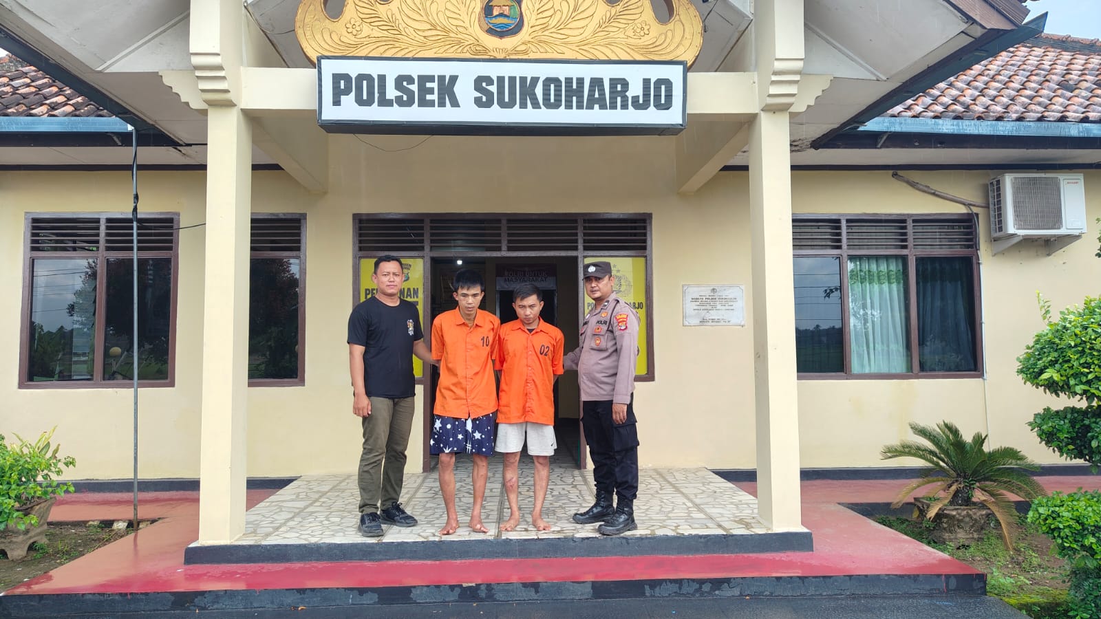 Gagal Curi Motor, Dua Pelaku Curanmor Asal Tanggamus Diamuk Warga di Pringsewu