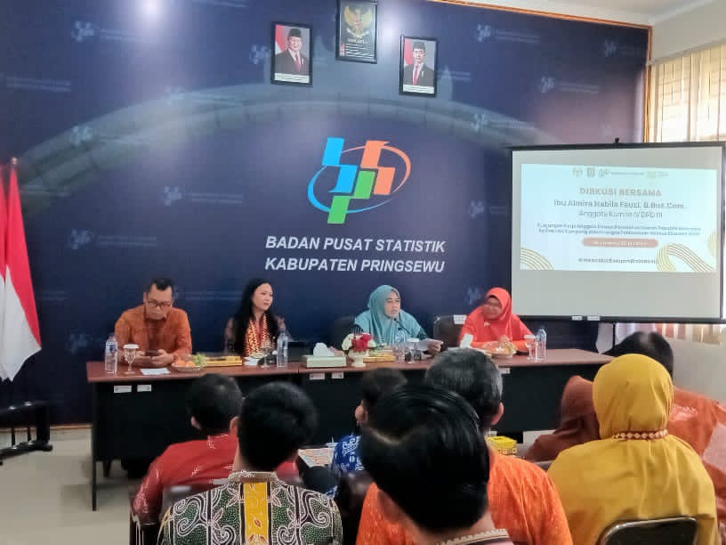 Pemkab Pringsewu Gandeng DPD RI dan BPS Sukseskan Sensus Ekonomi 2026