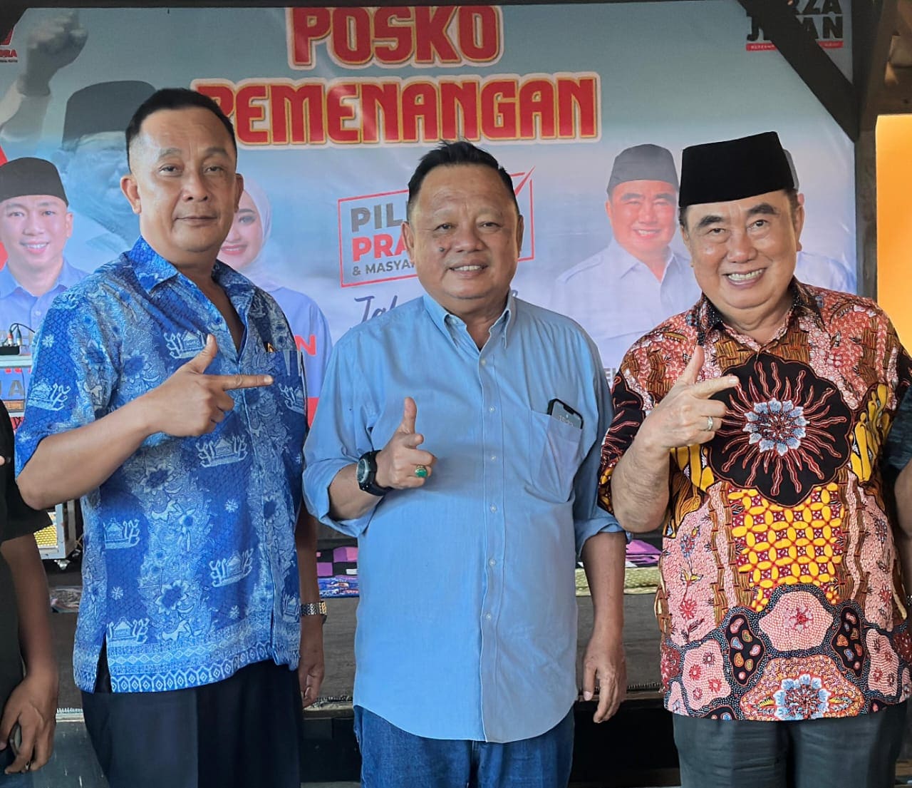 Mukhlis Basri Tegaskan All Out Menangkan RMD-Jihan dan Moh.Saleh Asnawi-Agus Suranto