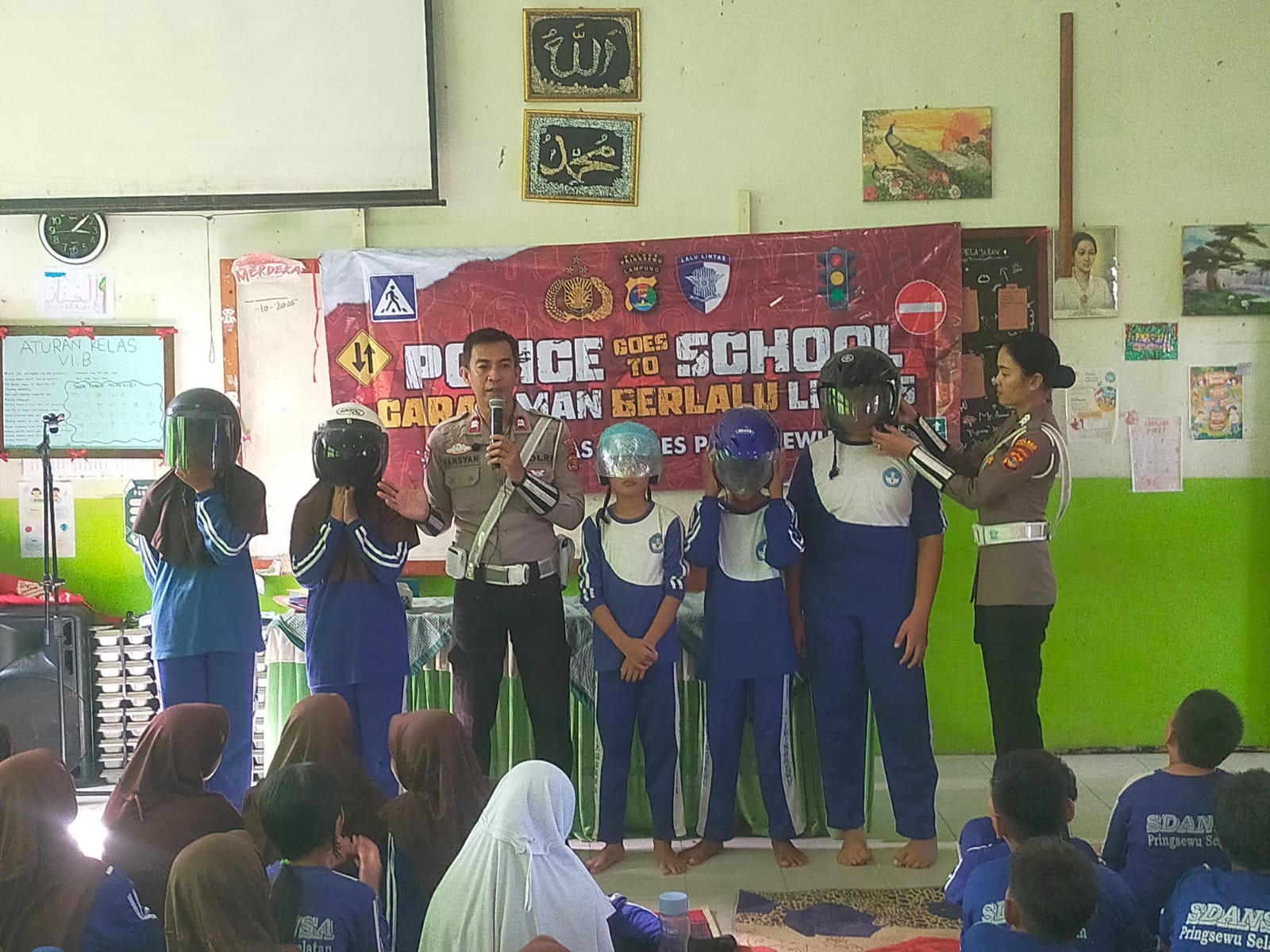 Tak Sekadar Sosialisasi, Police Goes to School Bangun Budaya Keselamatan dari Bangku SD