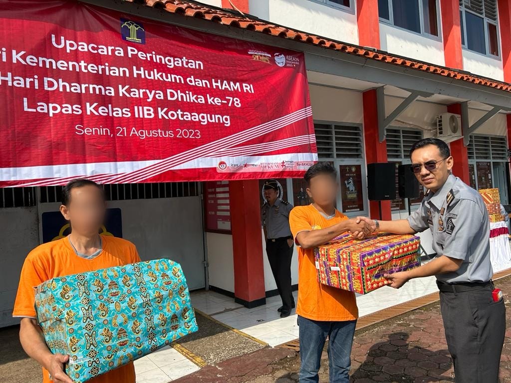 Puncak Peringatan HDKD Ke 78 di Lapas Kota Agung Berlangsung Meriah 