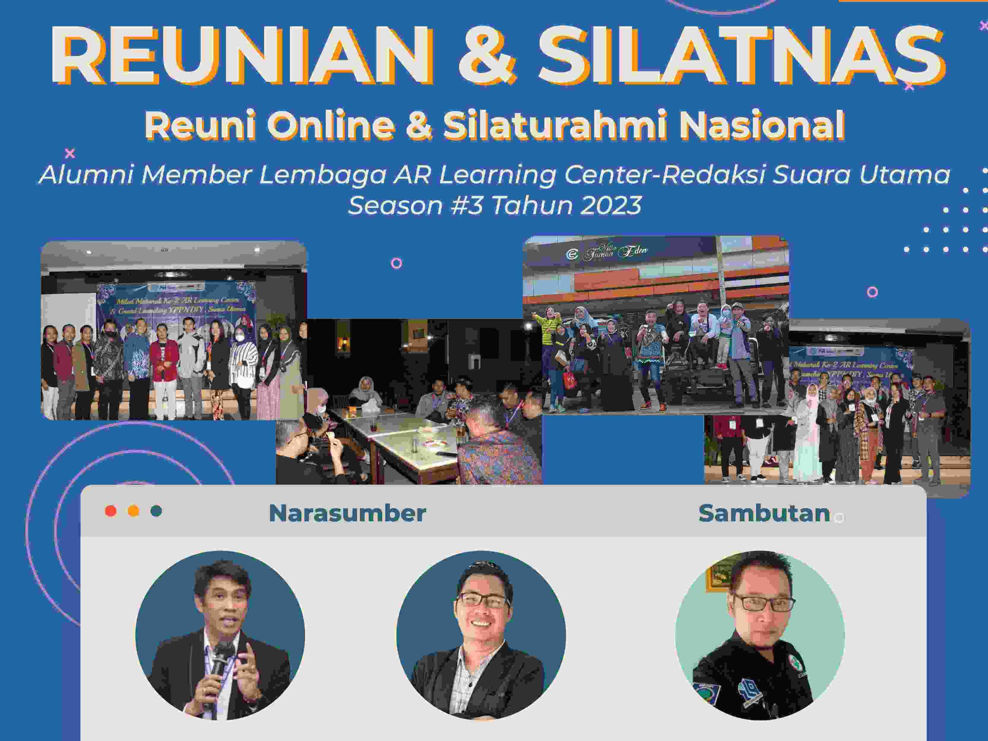 Reuni Nasional Alumni AR Learning Center Session 3 Kembali Digelar