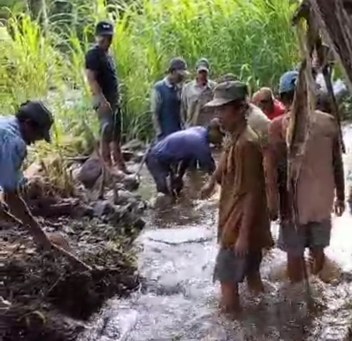 Bendungan Way Jelai Kotaagung Tanggamus Lampung Tidak Maksimal. Ribuan Hektar Sawah Terkena Imbasnya