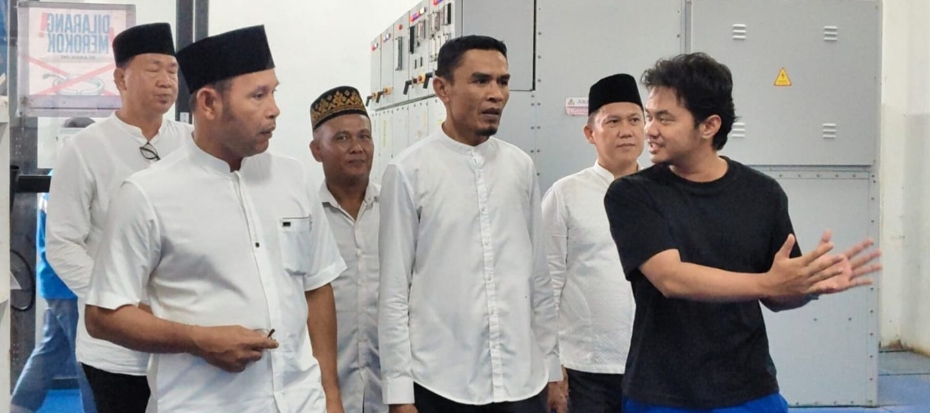Wabup Tanggamus Tinjau PLTM Kukusan, Dorong Pengembangan Energi Terbarukan