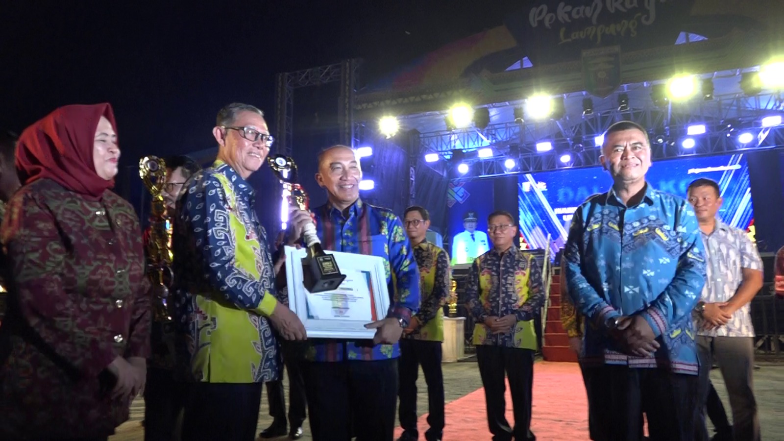 Anjungan Tanggamus Raih Juara II Kategori Anjungan Terbaik di Ajang Pekan Raya Lampung 2024