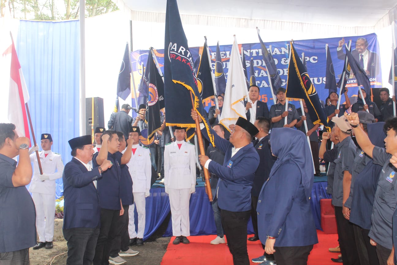 Pengurus DPD Partai NasDem Tanggamus Periode 2025-2029 Resmi Dilantik 