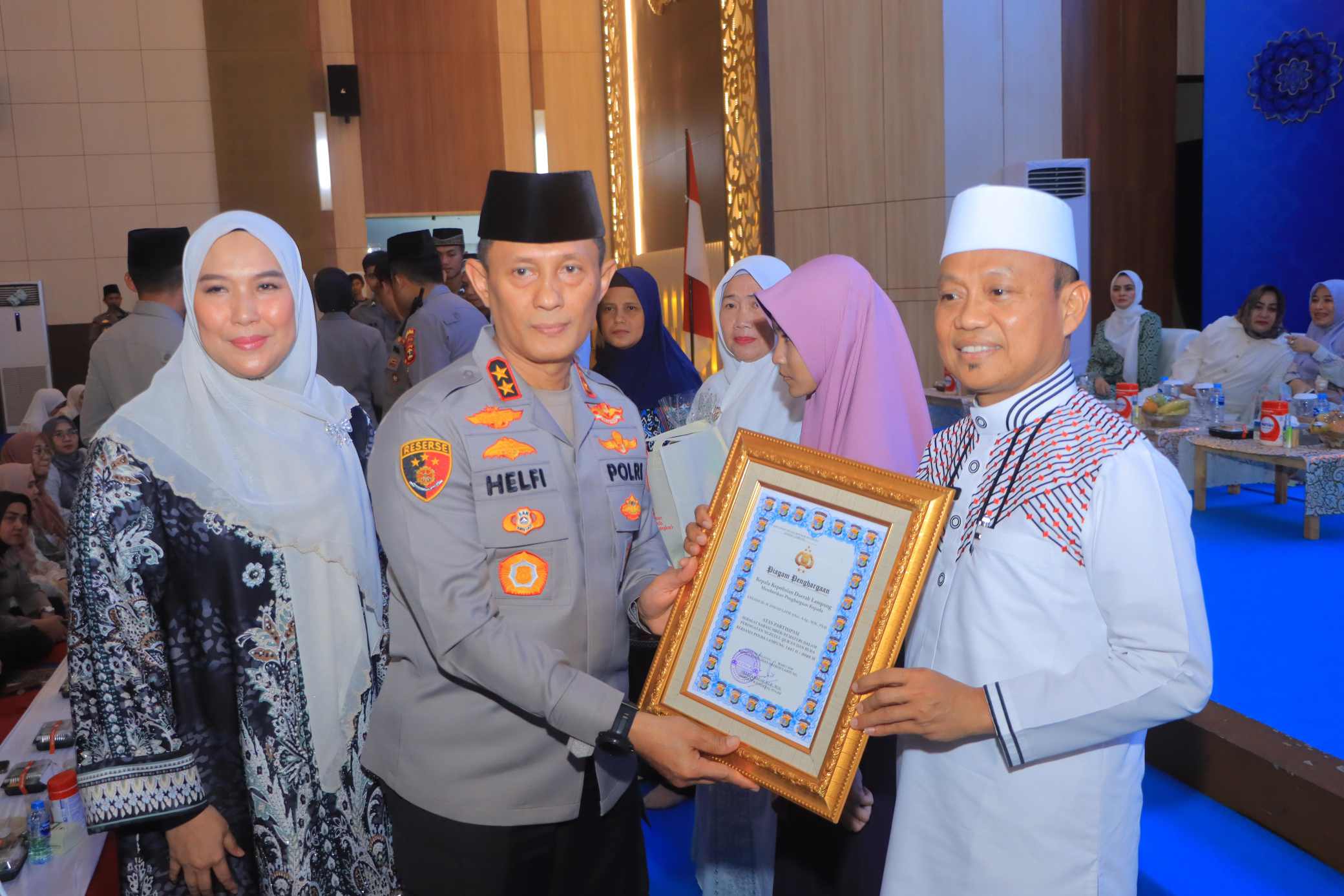 Momen Nuzulul Qur’an Kapolda Lampung Ajak Personel Jadikan Al-Qur’an Pedoman Profesionalisme