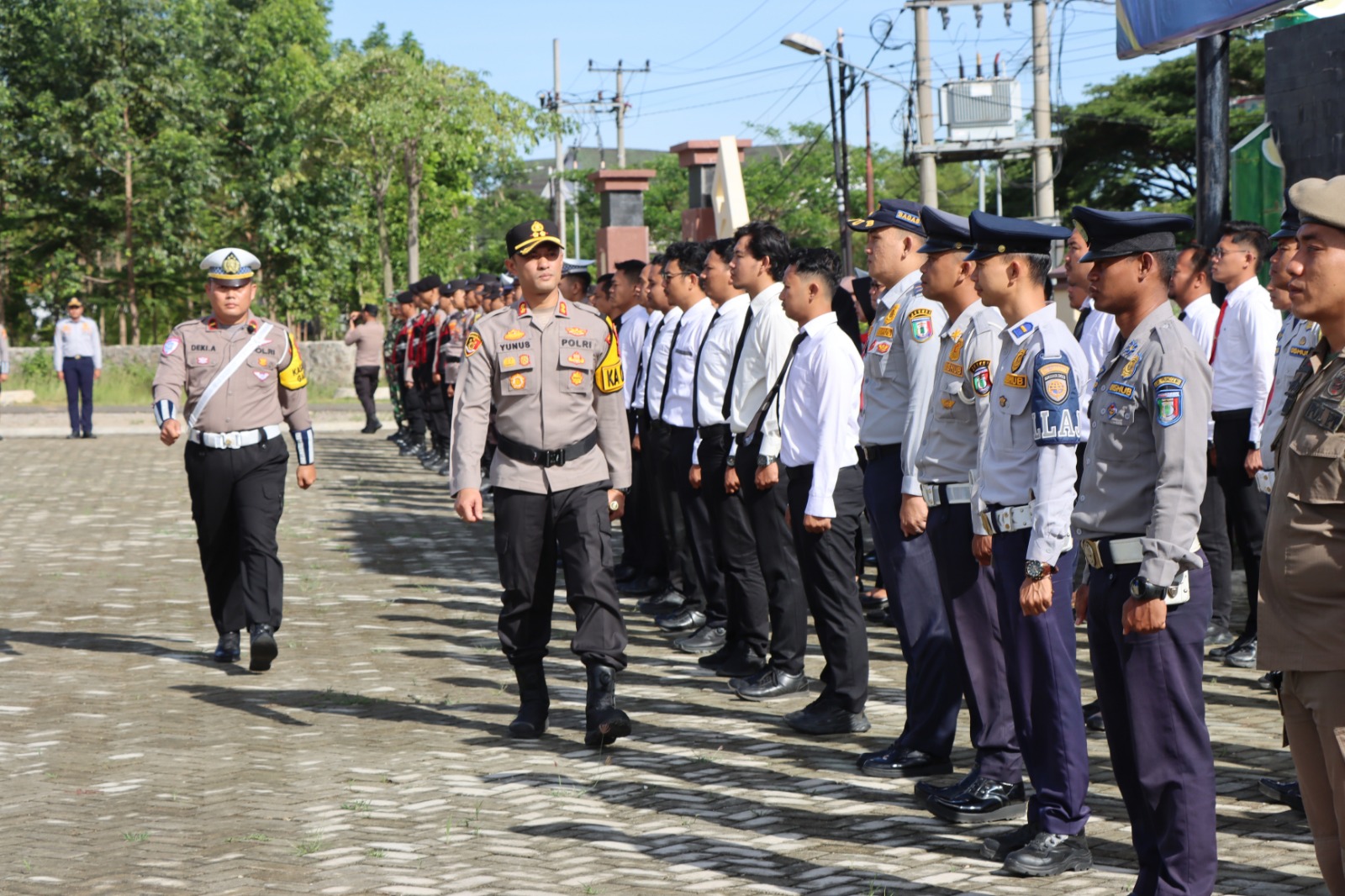 Cuaca Ekstrem Bayangi Nataru, Polres Pringsewu Siaga Penuh