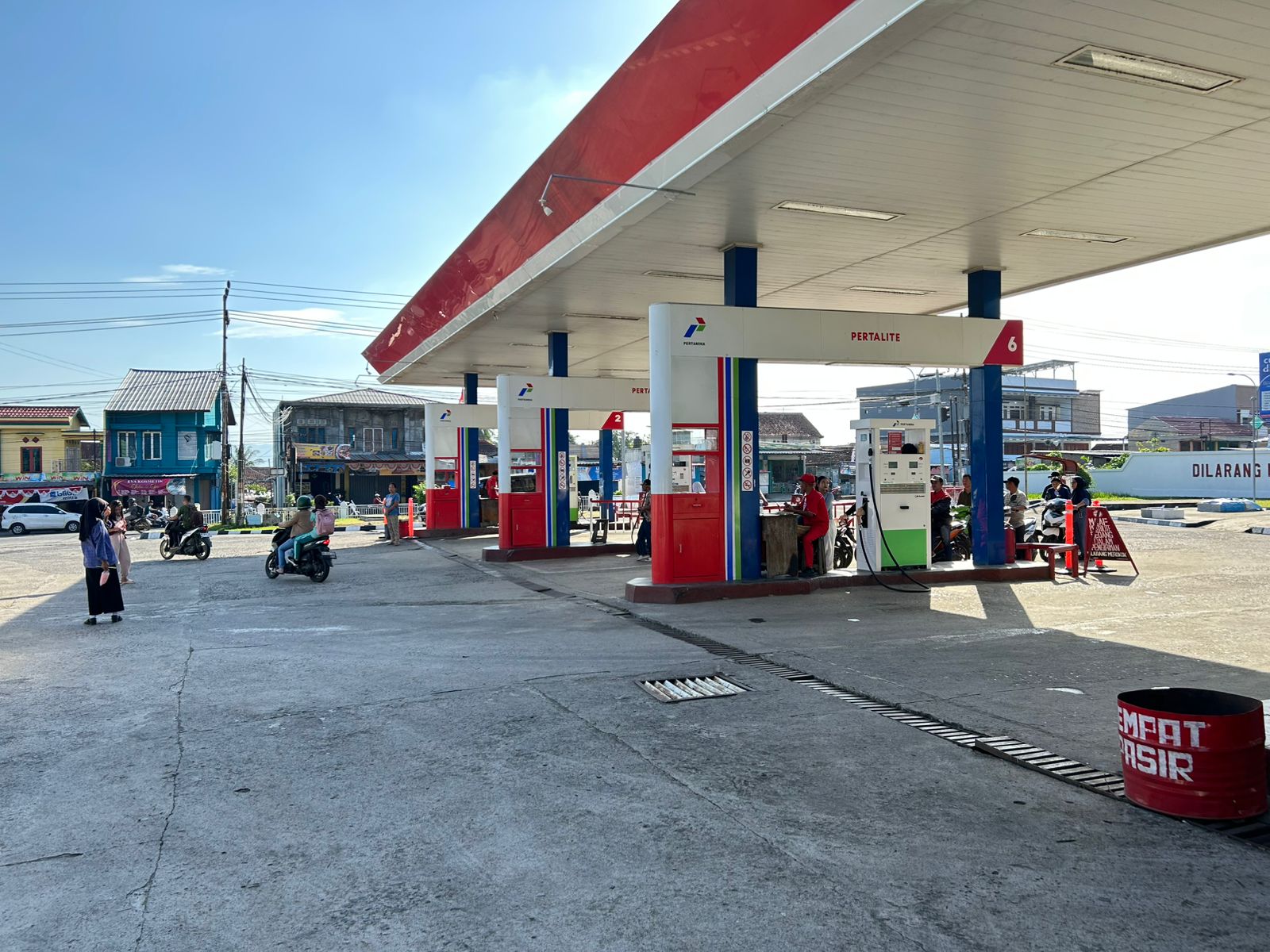 SPBU 24.353.49  Kotaagung Komitmen Berikan Pelayanan Terbaik Bagi Masyarakat 