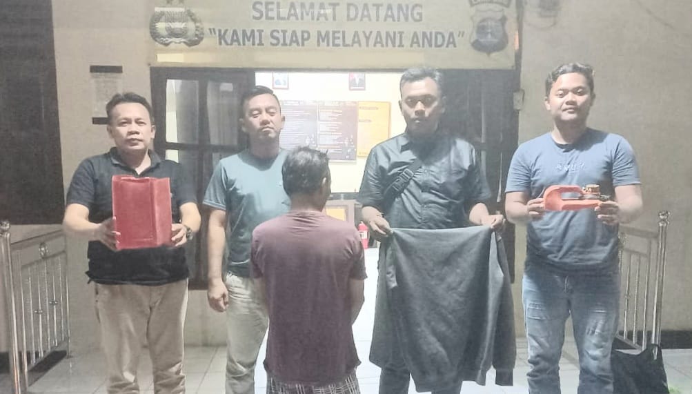 Pelaku Penyiraman Cairan Kimia Terhadap Karyawan PTPN VII Ditangkap Polsek Pugung