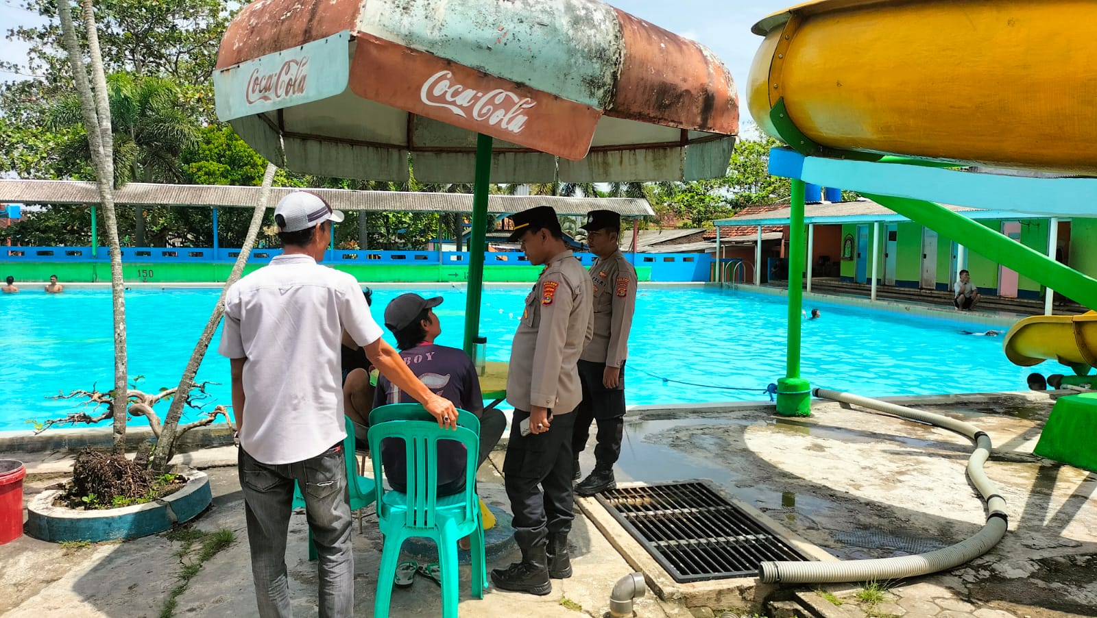 Hadapi Libur Natal dan Tahun Baru, Polisi Perketat Patroli di Tempat Keramaian Pringsewu