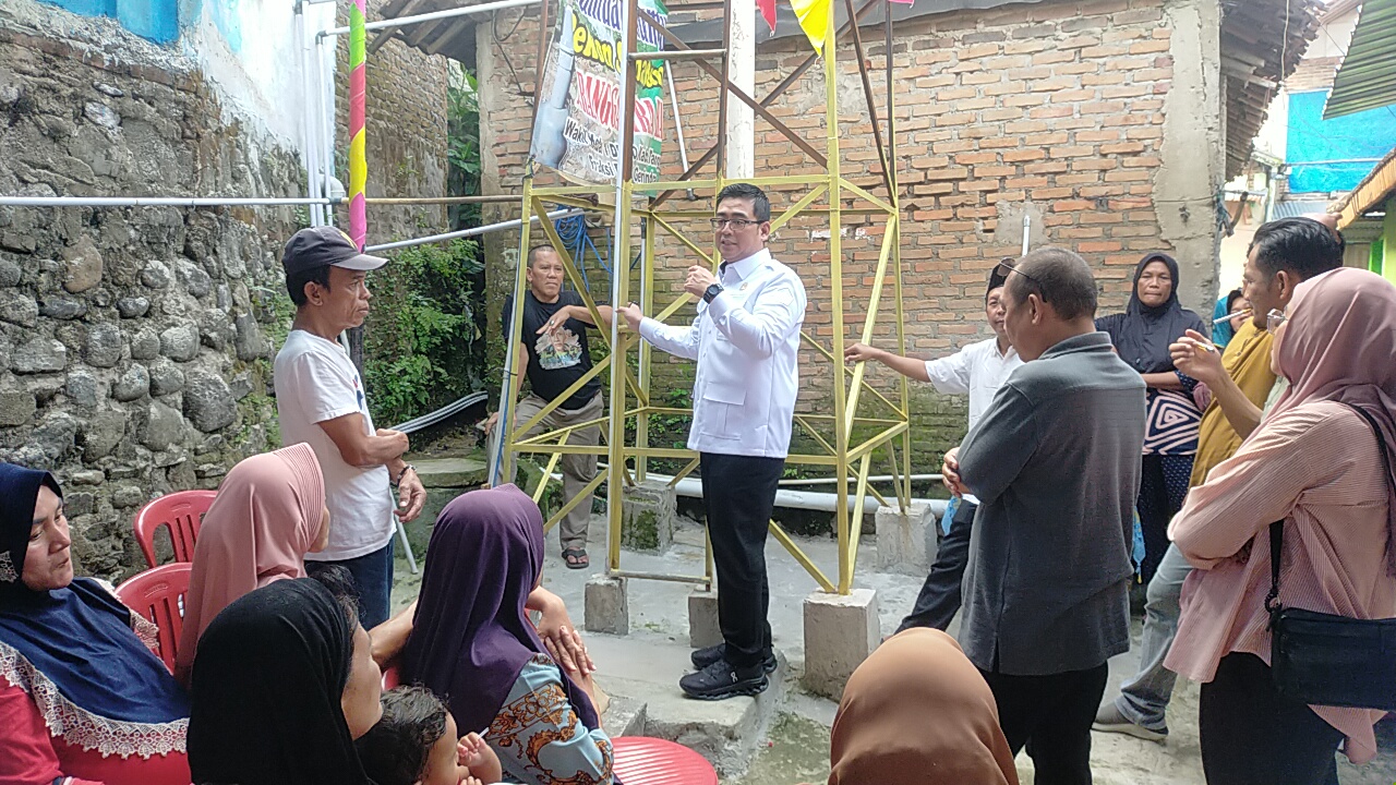 M Rangga Putra Hakim Serap Aspirasi, Temu Kader Hingga Tinjau Bantuan Sumur Bor