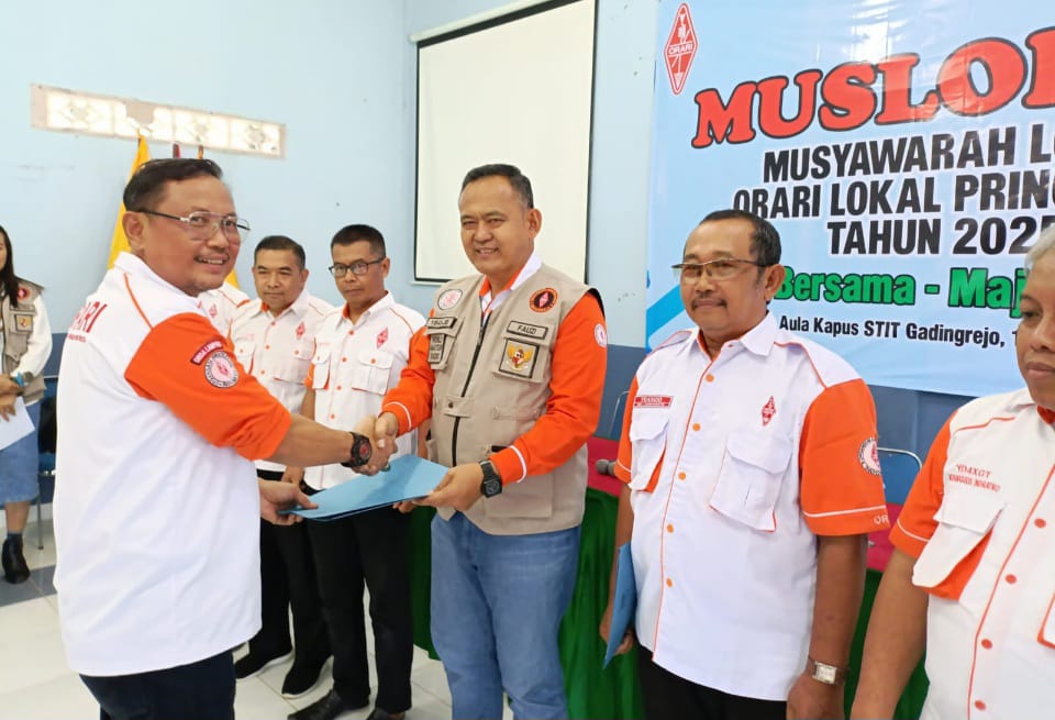 Fauzi Kembali Nahkodai ORARI Lokal Pringsewu 