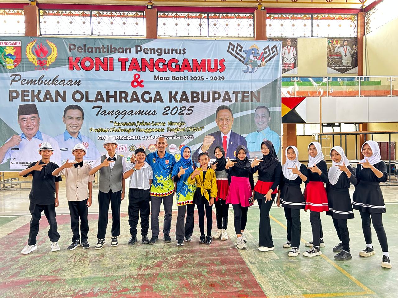 Dance Sport Jadi Cabor Pertama Yang Melaksanakan Lomba di Porkab Tanggamus 2025