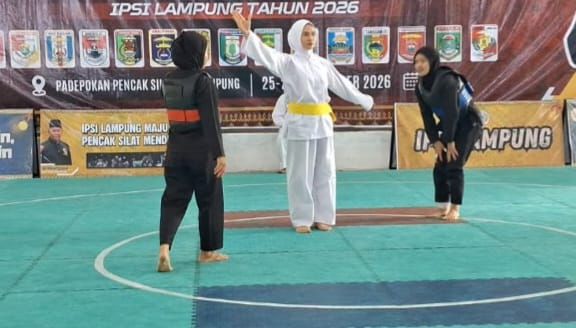129 Pesilat Berebut Gelar Juara Grand Final Sirkuit Pencak Silat Lampung