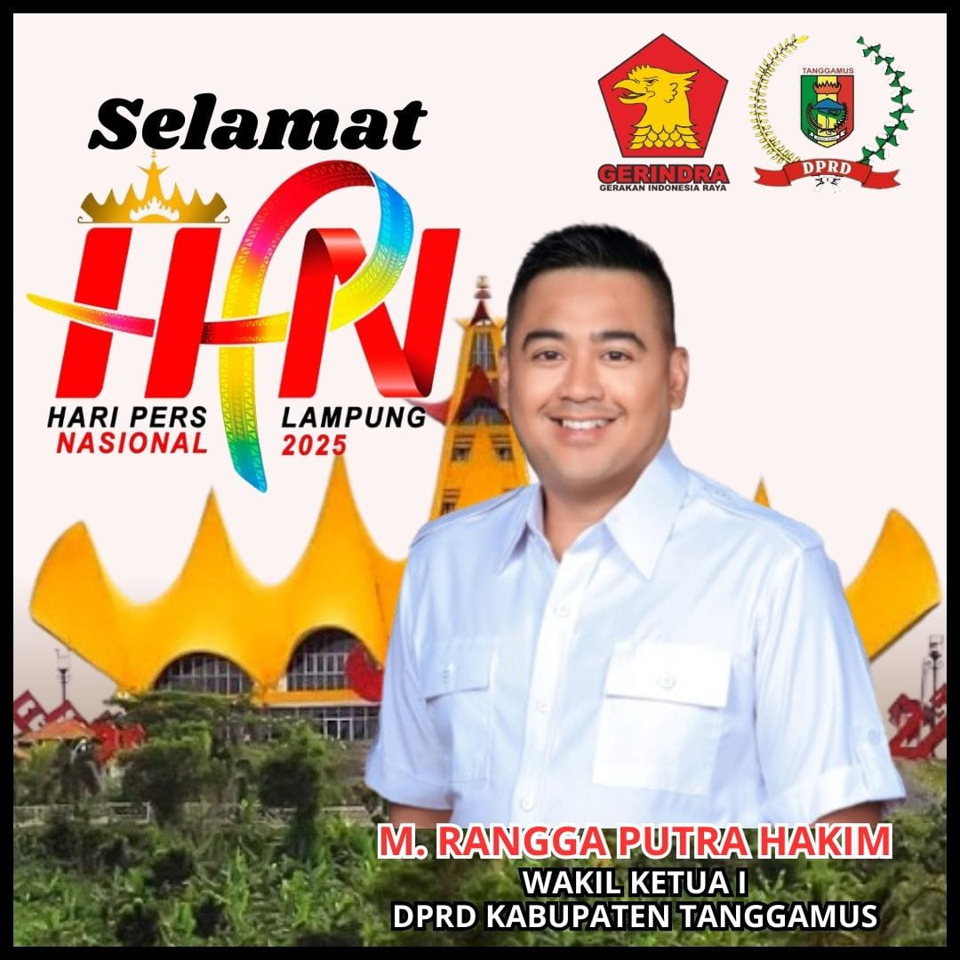 HPN 2025, Wakil Ketua DPRD Tanggamus, M.Rangga Putra Hakim Harap Pers Jadi Kontrol Pembangunan