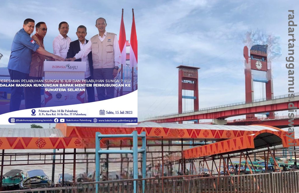 Pembangunan Dua Pelabuhan di Palembang Sumsel Rp181,72 Miliar