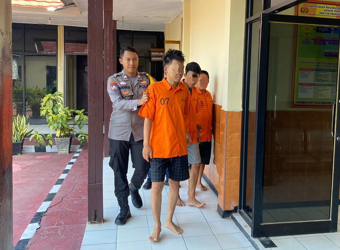 Polisi Ungkap Kasus Curanmor di Pringsewu, Inilah Tiga Pelaku Ditangkap