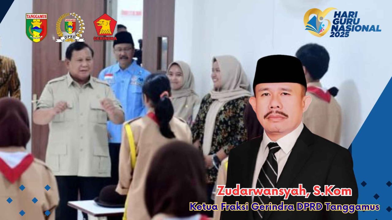 Zudarwansyah: Partai Gerindra Komitmen Perjuangkan Pendidikan dan Kesejahteraan Guru
