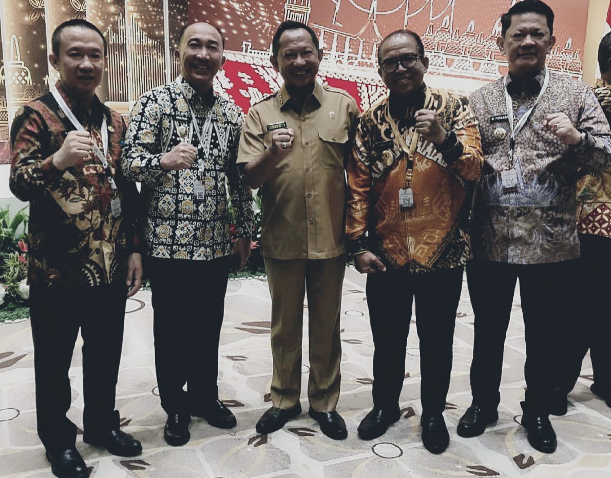 Pj.Bupati Pringsewu Hadiri Penyampaian LHP LKPP 2023 di Jakarta