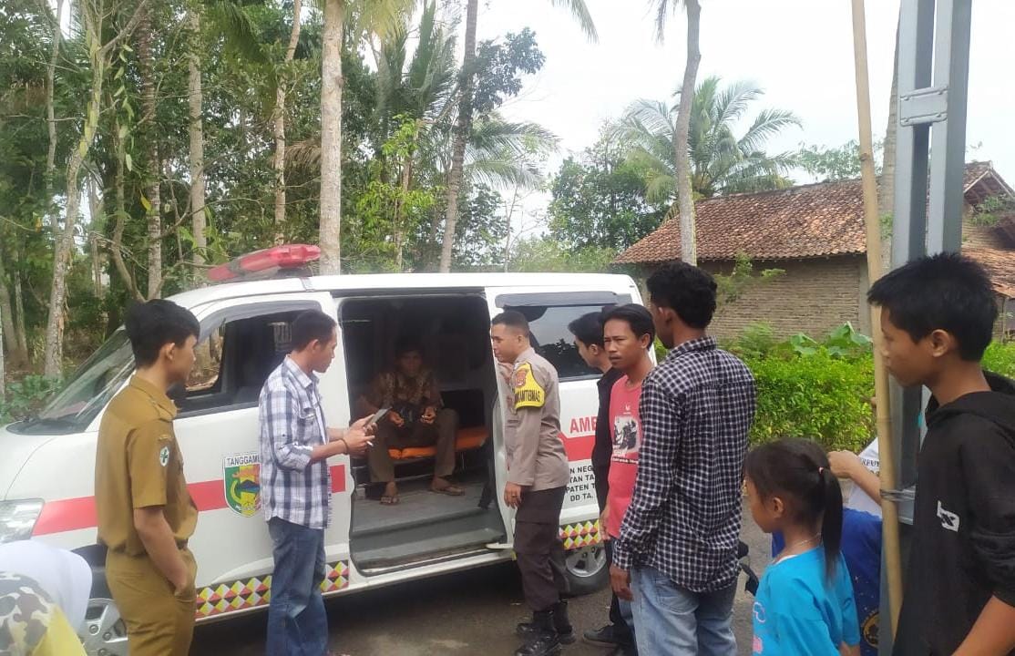 Polisi Bersama Nakes dan Aparat Pekon Negeri Agung Evakuasi ODGJ  ke RSJ