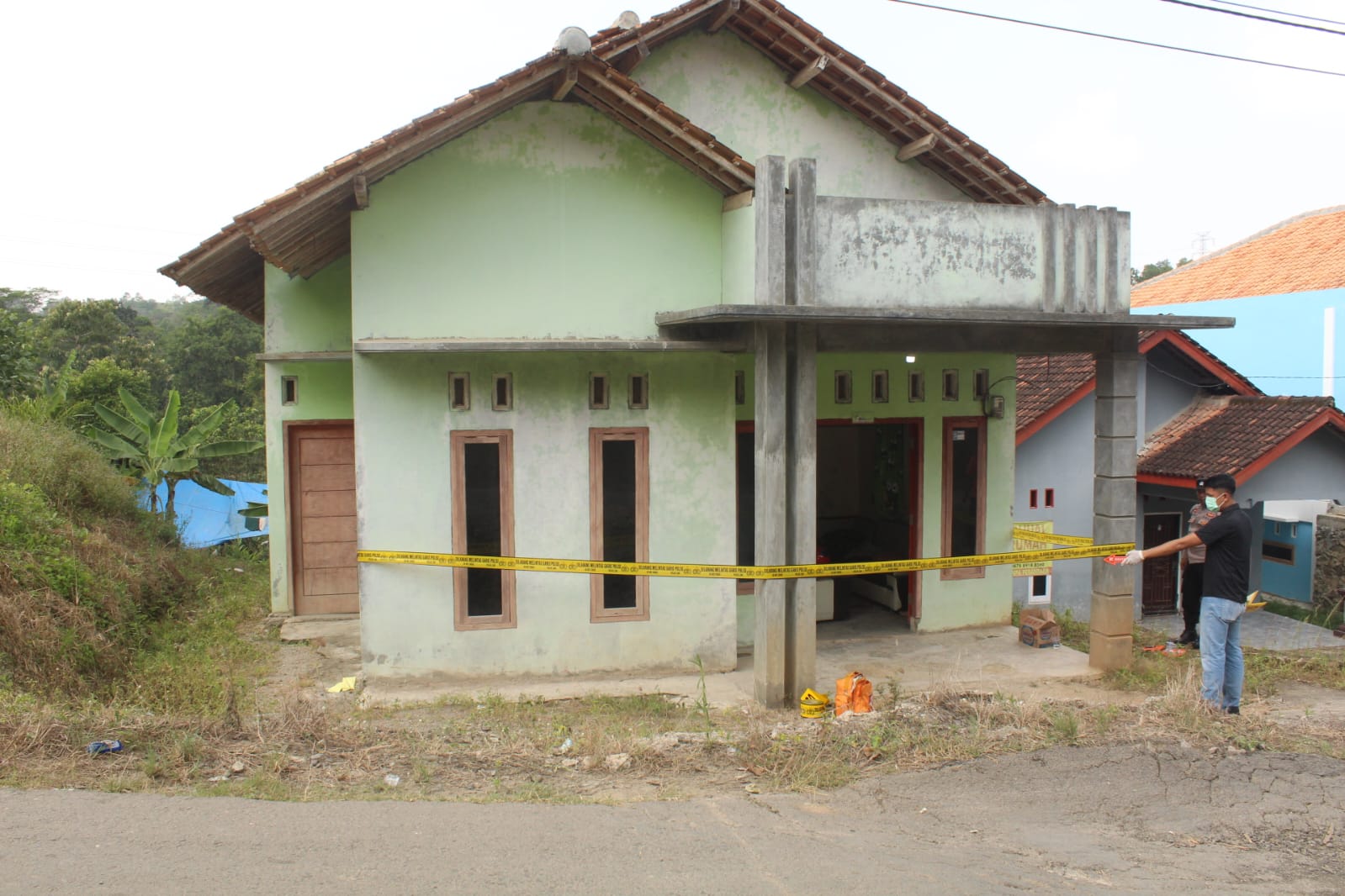 Diduga Terkena Stroke, Warga Pringsewu Meninggal Dengan Sejumlah Luka 