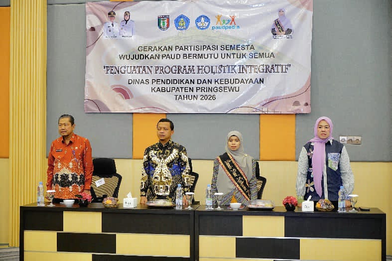 Bupati Pringsewu Dorong Kolaborasi PAUD Lewat Program Holistik Integratif