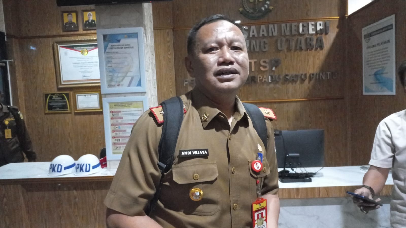 Andi Wijaya, Mantan Sekda Tanggamus Diperiksa Kejari Lampung Utara