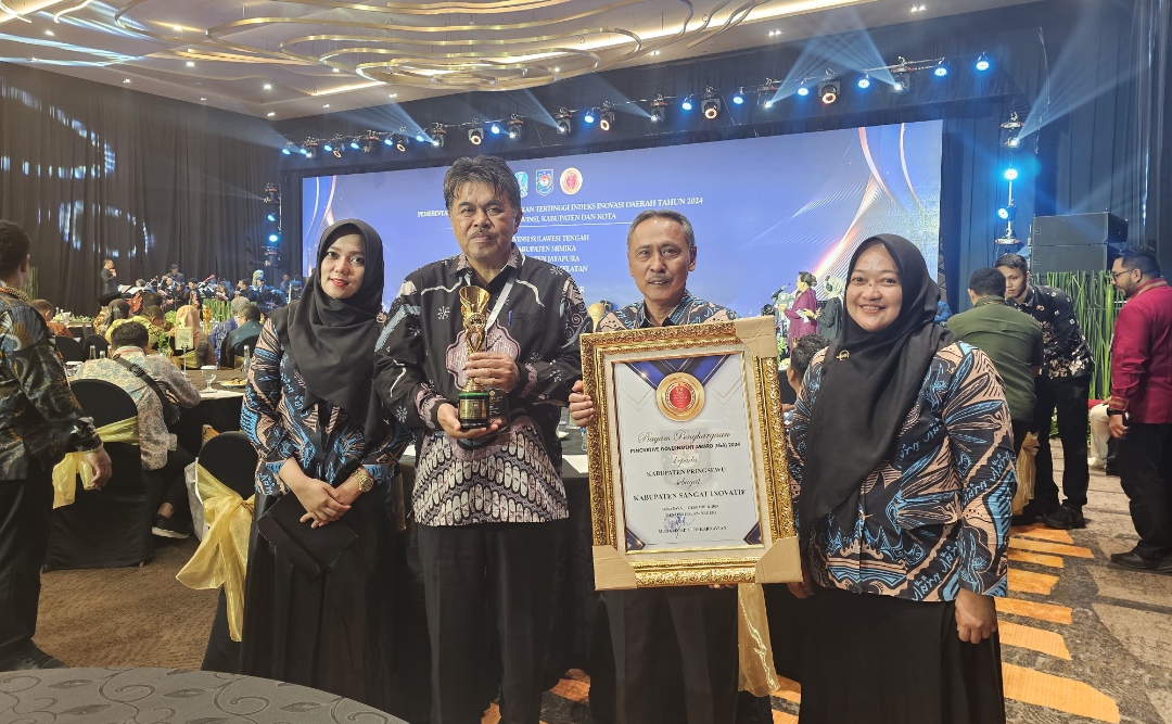 Innovative Government Award  2024, Pringsewu Raih Penghargaan Kabupaten Sangat Inovatif 