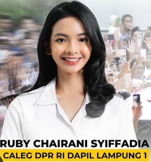 Ruby Caleg DPR RI Pendatang Baru Yang Diprediksi Melanggang ke Senayan