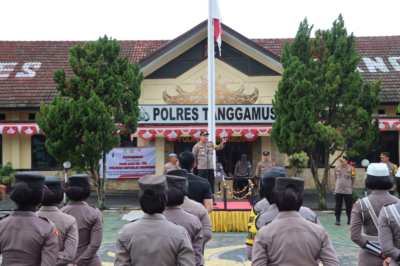 Kapolres Tanggamus Akan Beri Sanksi Tegas Bagi Personel Terlibat Narkoba dan Judi