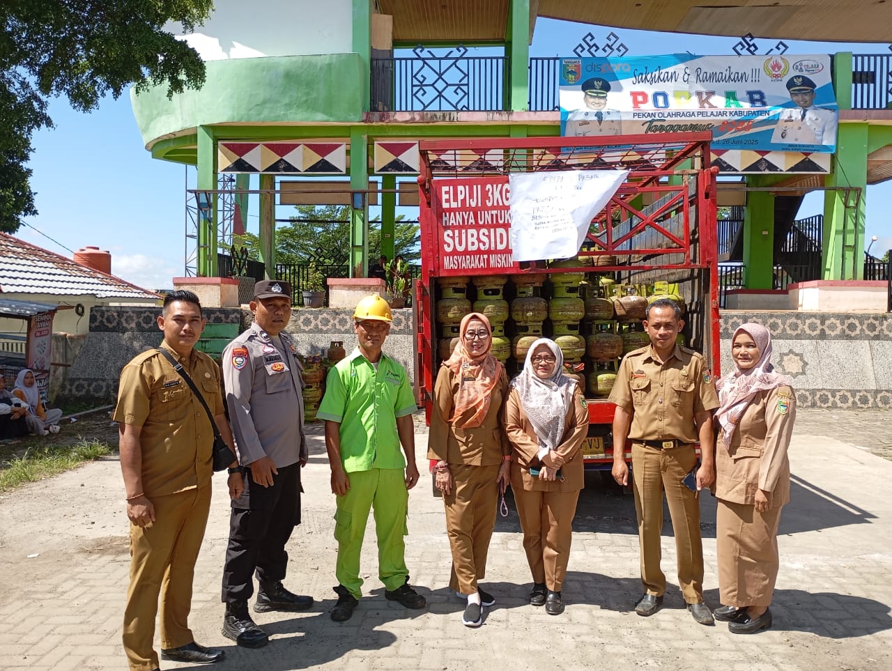 Hari Ini, Pertamina dan Pemkab Tanggamus Adakan Operasi Gas di 2 Titik Kecamatan Kota Agung