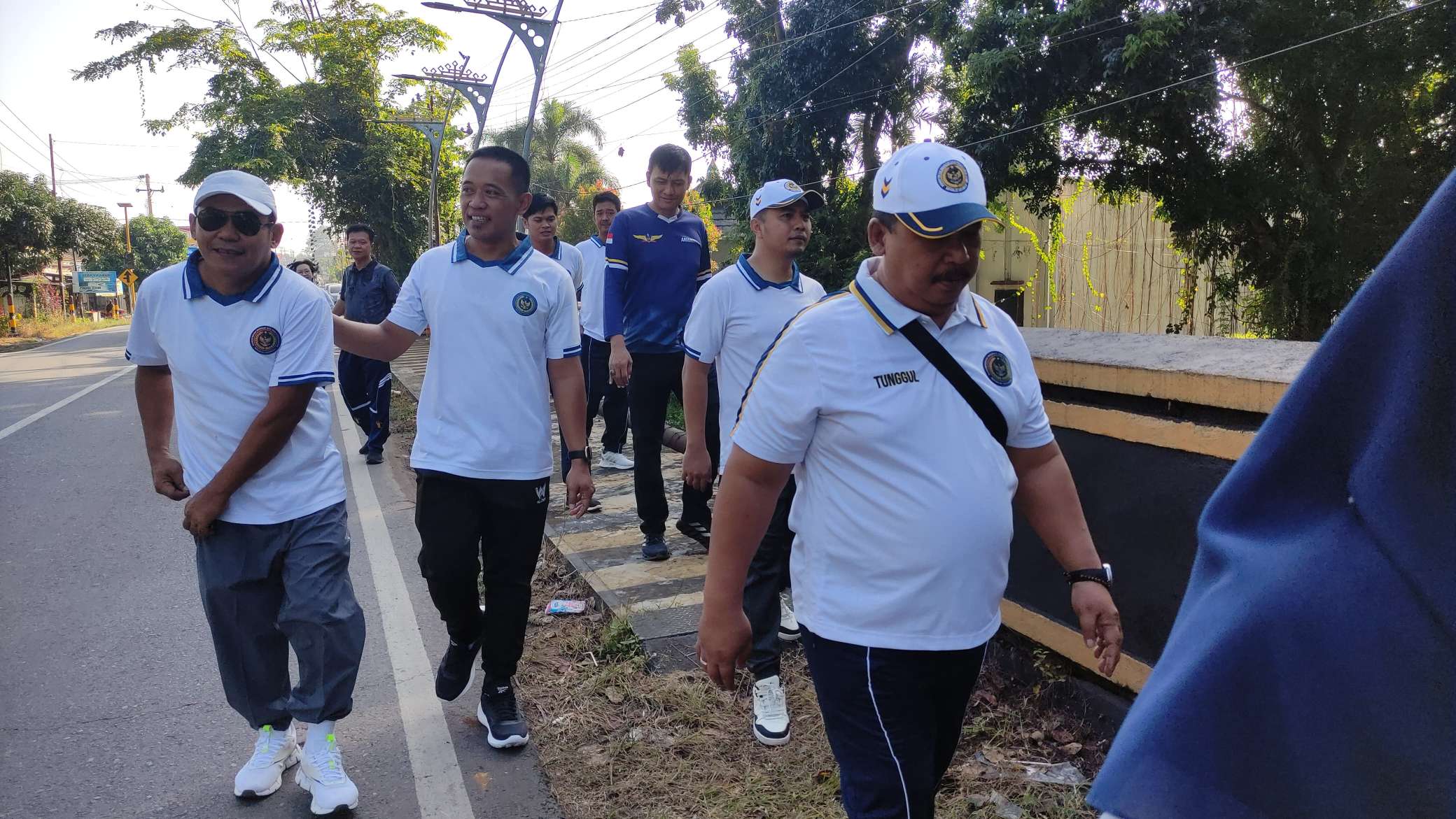 Lapas Metro Rutin Gelar Jalan Sehat, Perkuat Kebugaran dan Kekompakan Pegawai