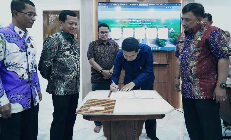 Pemkab Pringsewu & UAP Jalin Kerjasama Bangun Aplikasi Dashboard Pringsewu 