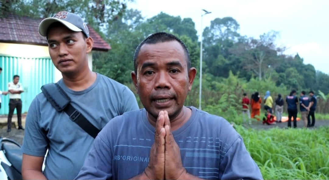 Mayat Anaknya Ditemukan, Abu Umaya: Terimakasih Kapolres Tanggamus dan Kapolda 