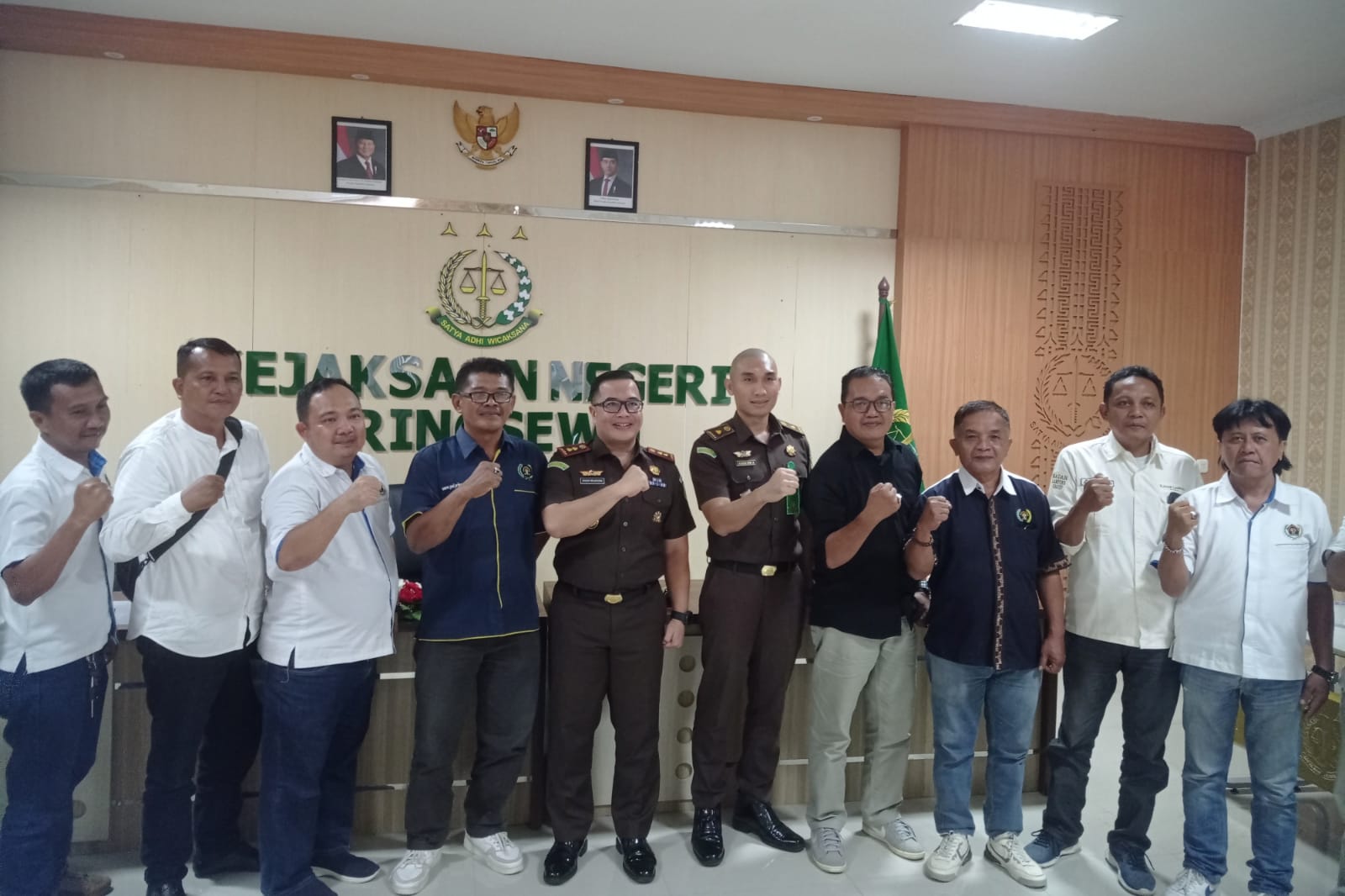 Kejari Siap Dukung Program PWI Pringsewu