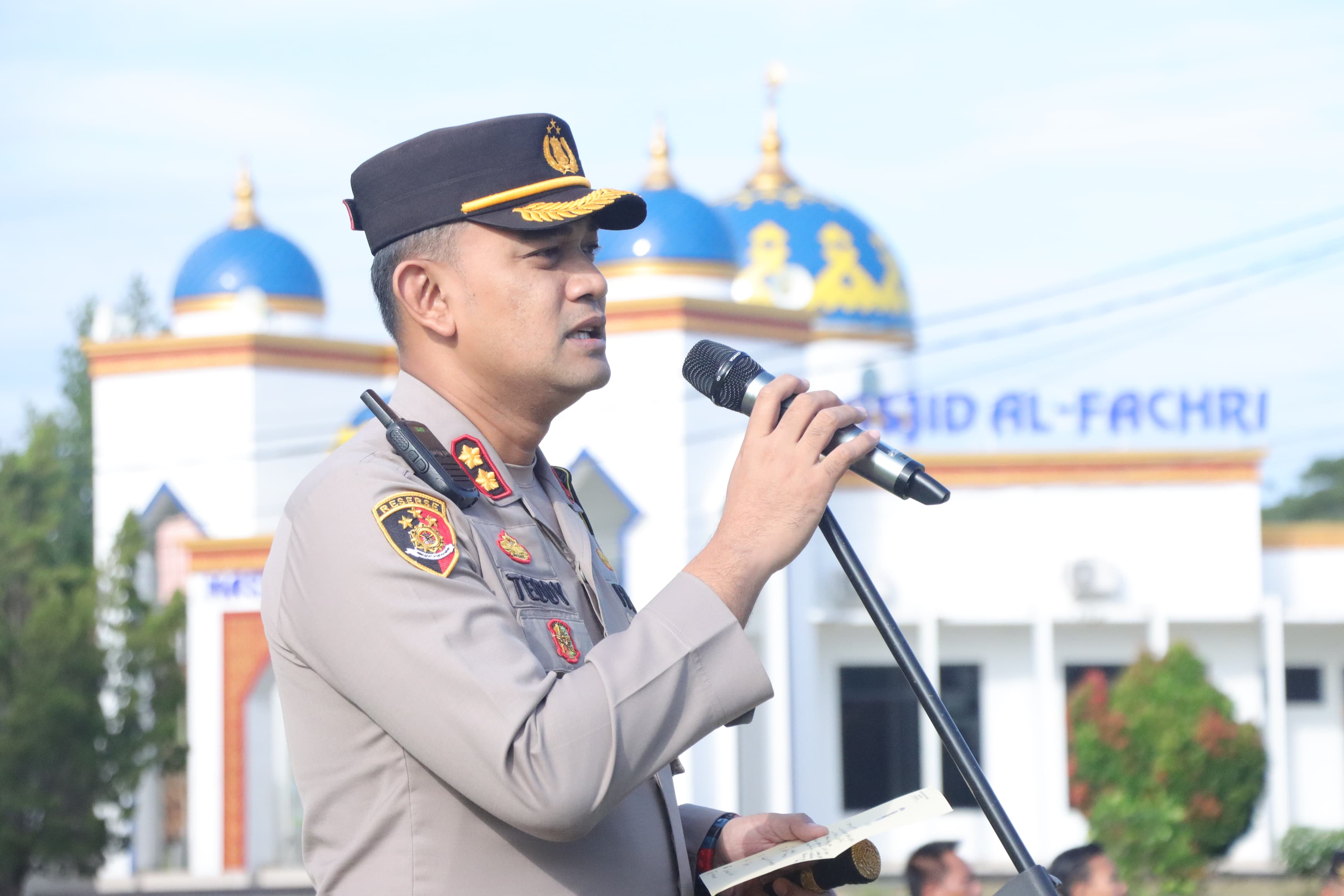 Cegah Anggotanya Bermain Judi Online, Polres Lampung Utara Bentuk Posko Aduan Internal