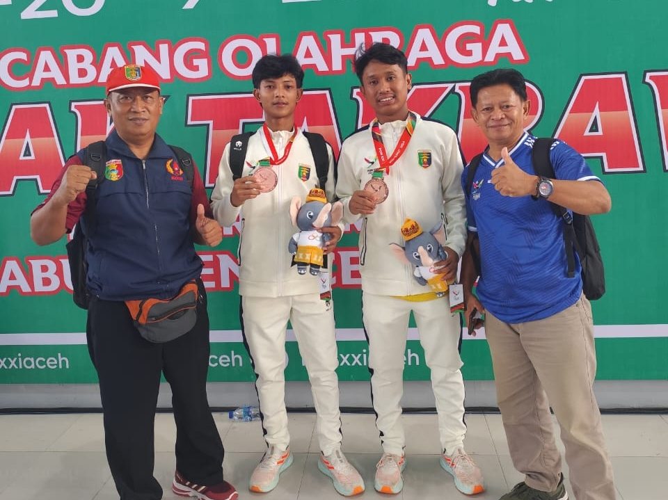 Tim Sepak Takraw Lampung Raih Medali Perunggu di Nomor Quadrant Event Putra