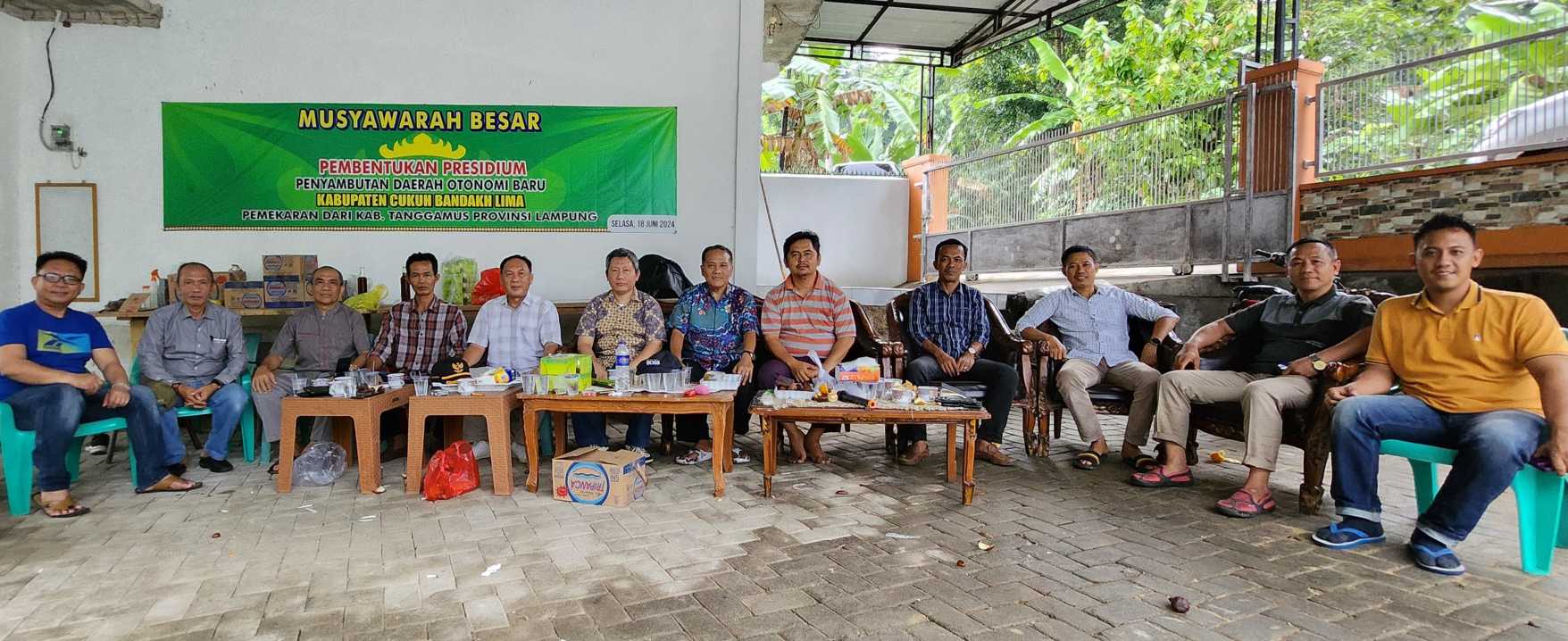 Kabupaten Cukuh Bandakh Lima, CDOB Baru Yang Rencana Mekar dari Tanggamus